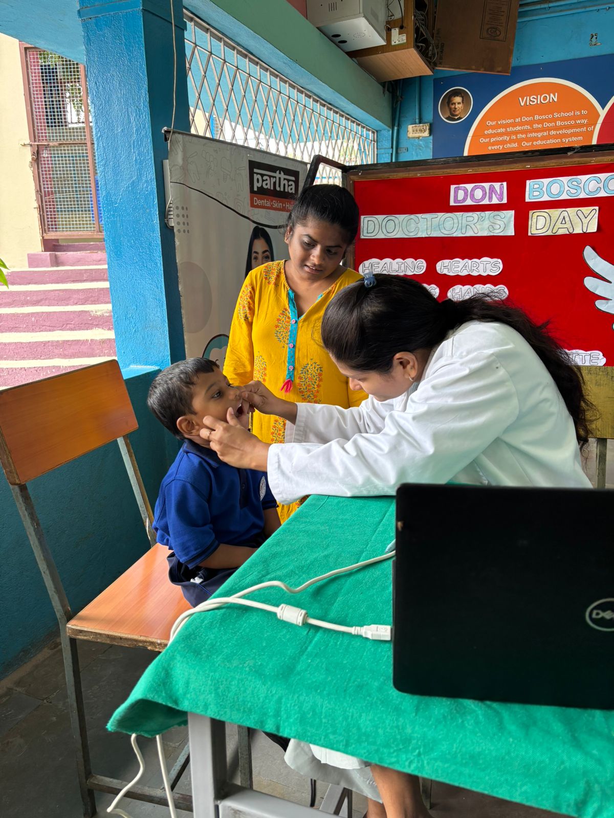 DOCTOR'S DAY CELEBRATION BY PRE PRIMARY STUDENTS