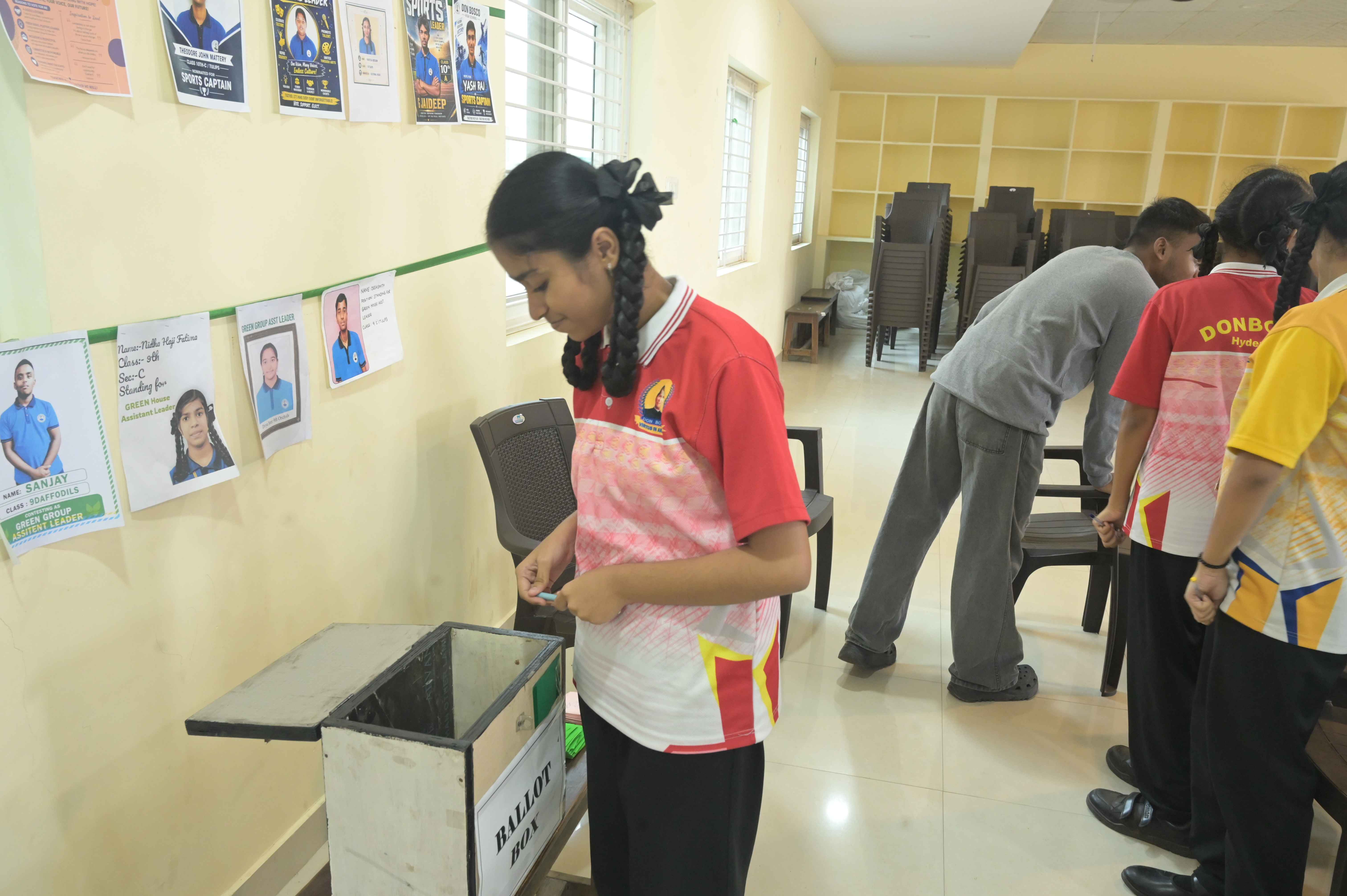 SCHOOL CABINET ELECTIONS